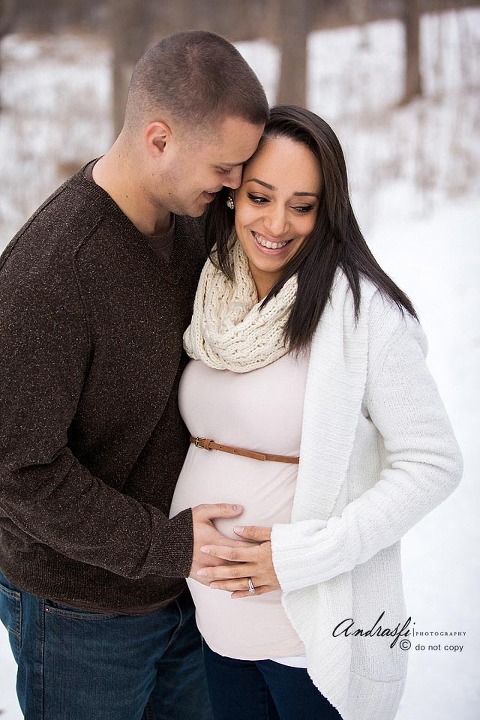 Winter Maternity Session :: Minneapolis Photographer » Andrasfi Photography