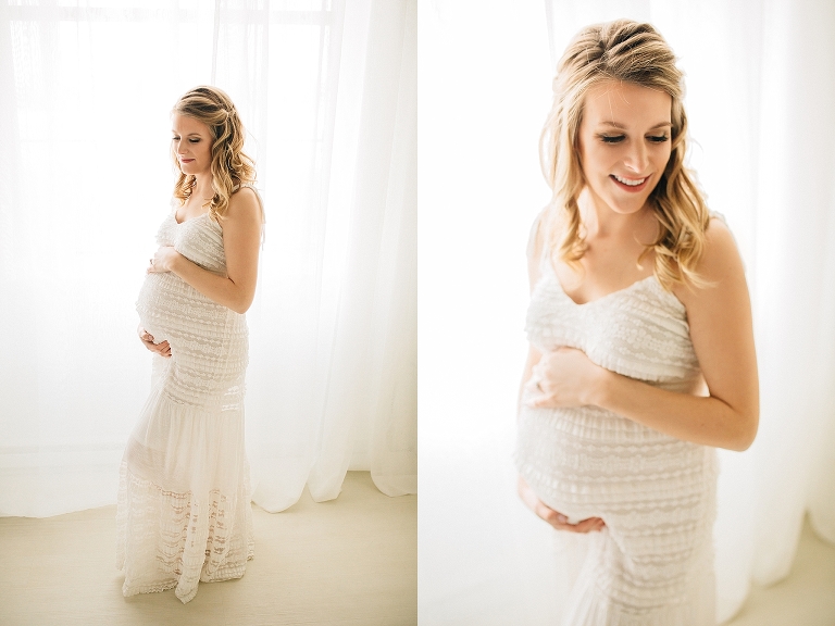 Lovely studio and outdoor maternity session, Minneapolis Maternity ...